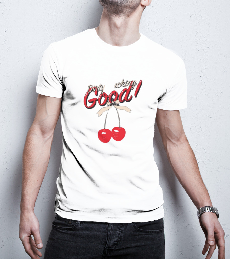 Dirty Good Cherries Bow T-Shirt