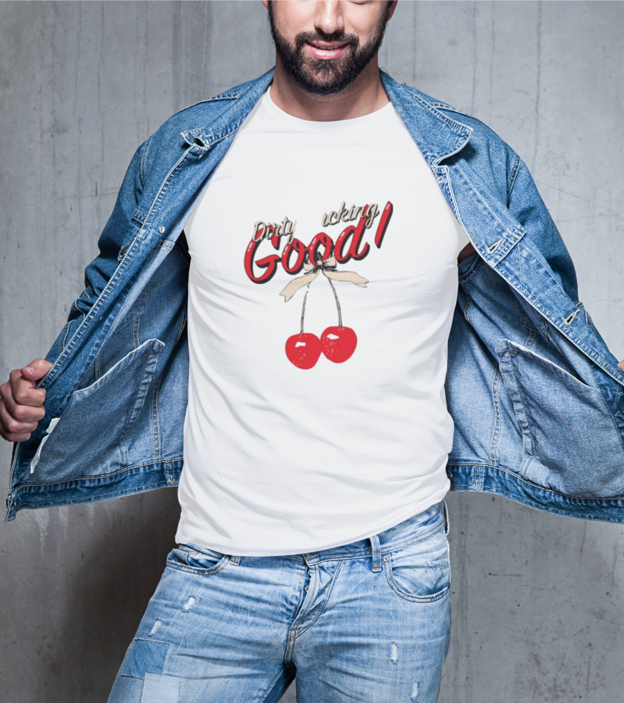 Dirty Good Cherries Bow T-Shirt