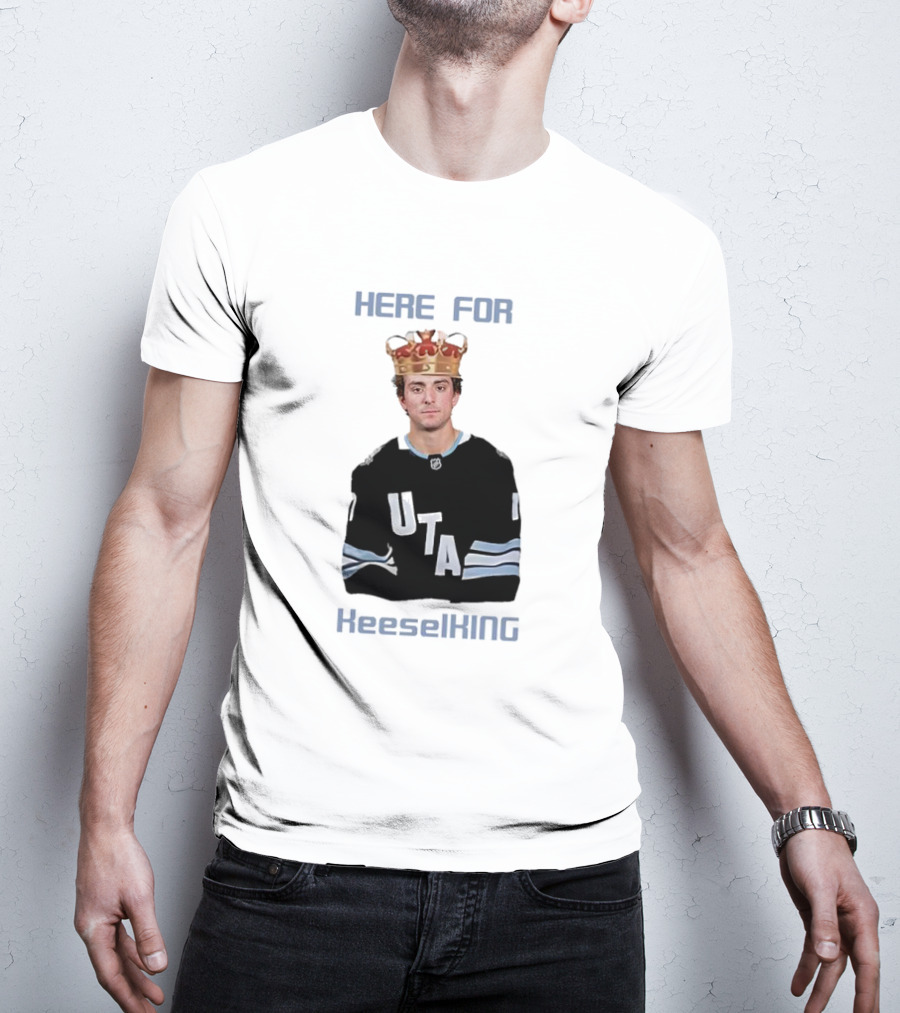 Here For Kesselking Crowned Hockey Player T-Shirt