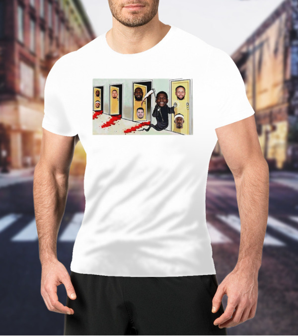 Minnesota Timberwolves Anthony Edwards Meme NBA Stars Grim Reaper Parody T-Shirt