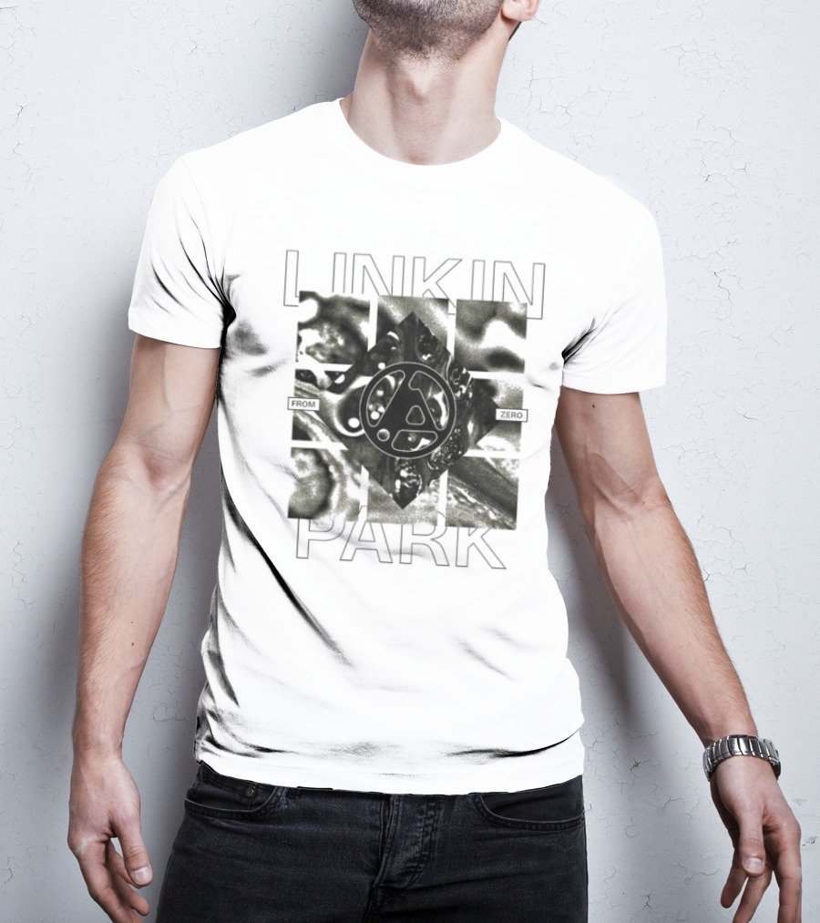 Linkin Park From Zero Strobe Sunburst Logo T-Shirt