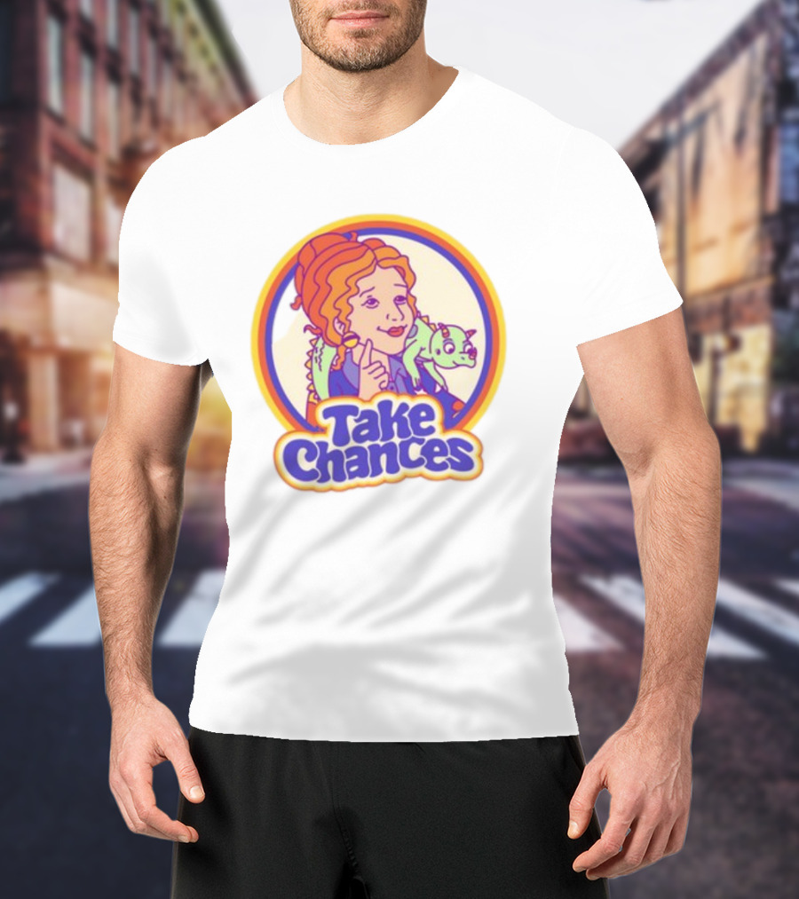 Magic School Bus Take Chances Ms. Frizzle And Liz Adventure T-Shirt