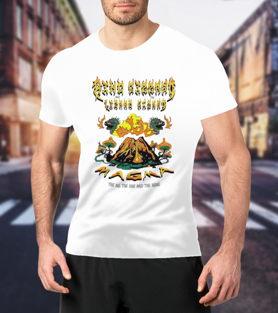 King Gizzard Lizard Wizard Magma Volcanic Imagery T-Shirt