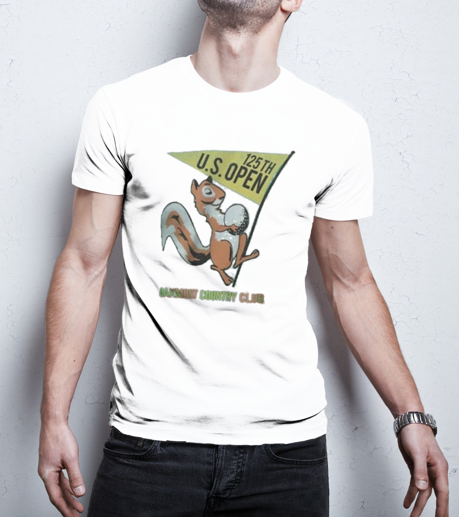 Oakmont Country Club 125TH U.S. Open Squirrel 2025 Golf T-Shirt