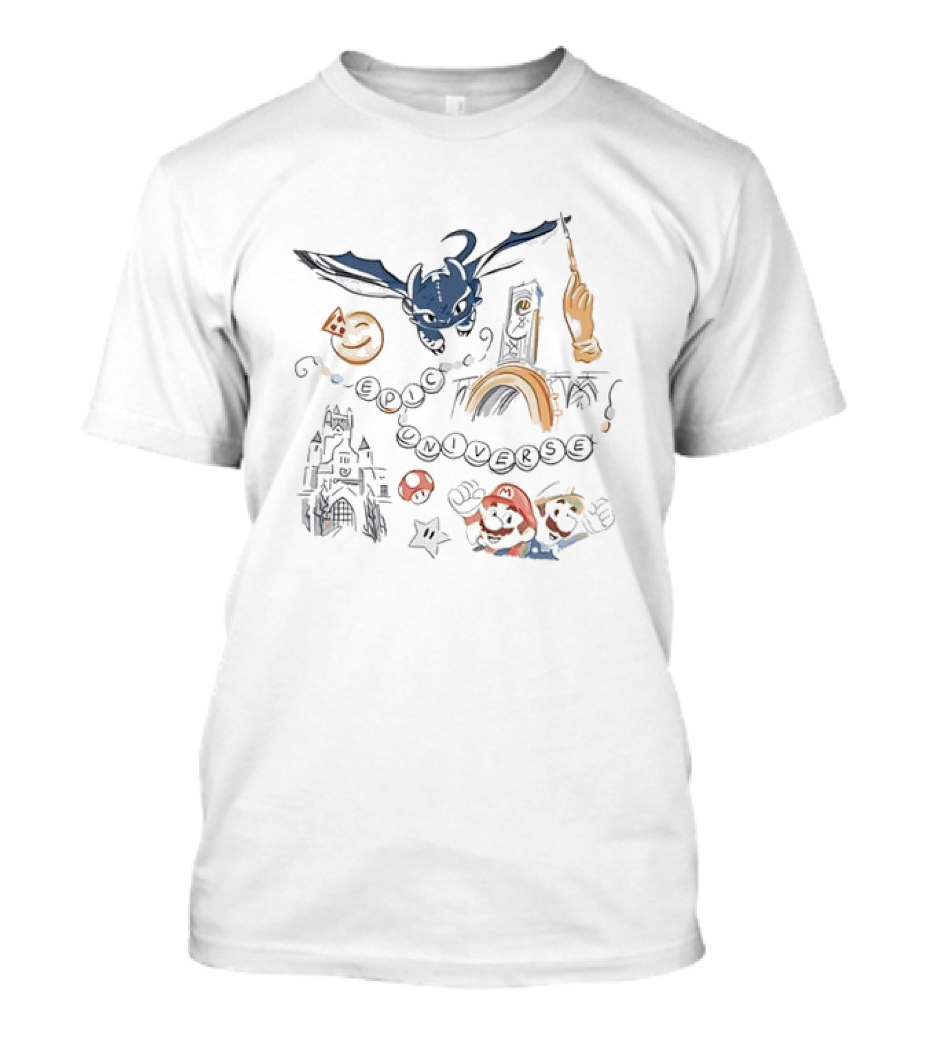 Epic Universe Orlando Park Disney Bauble Creature T-Shirt