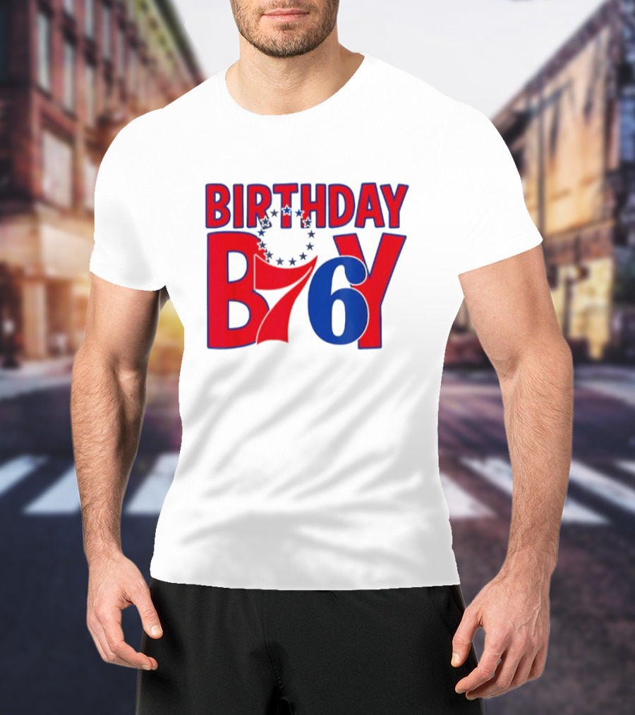 Philadelphia 76ers NBA Birthday Boy B76Y T-Shirt