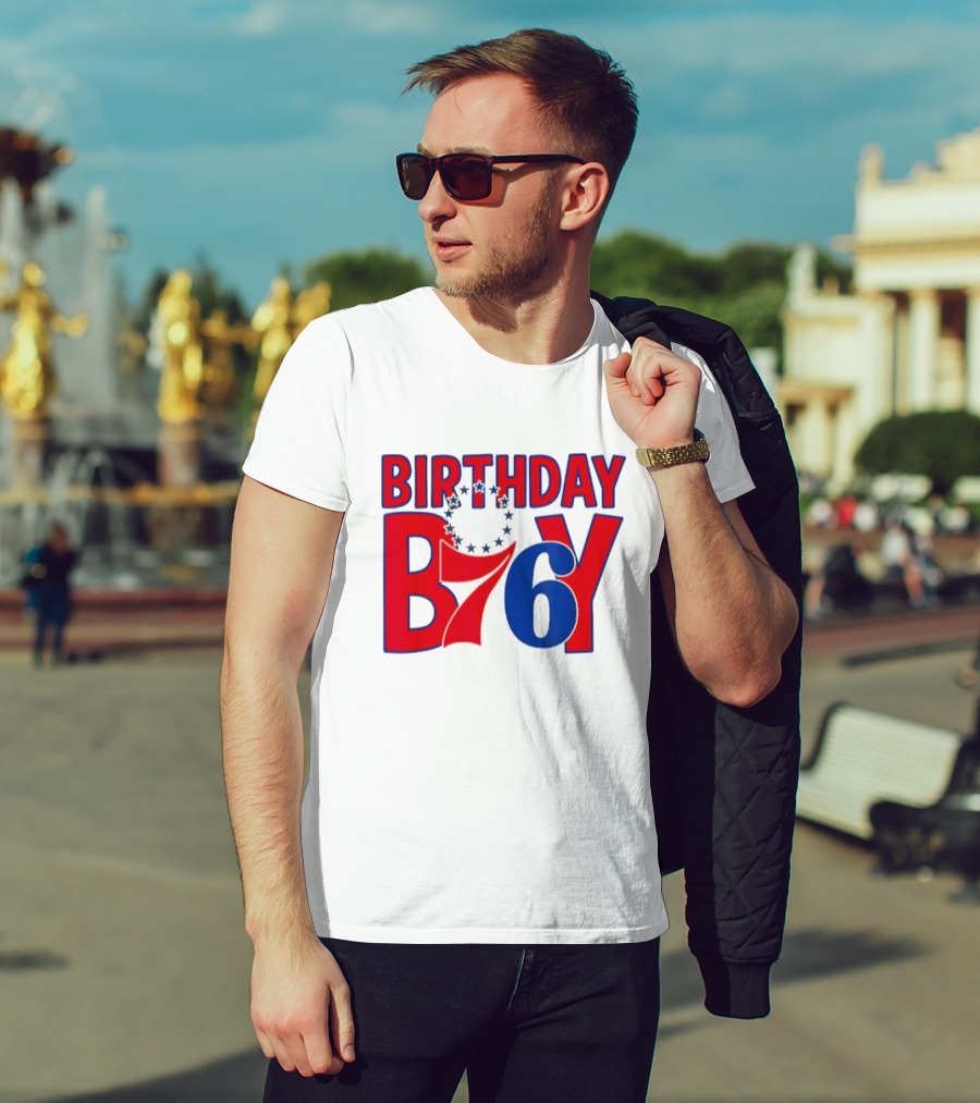 Philadelphia 76ers NBA Birthday Boy B76Y T-Shirt