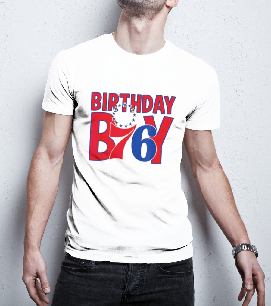 Philadelphia 76ers NBA Birthday Boy B76Y T-Shirt