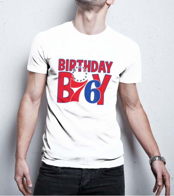 Philadelphia 76ers NBA Birthday Boy B76Y T-Shirt