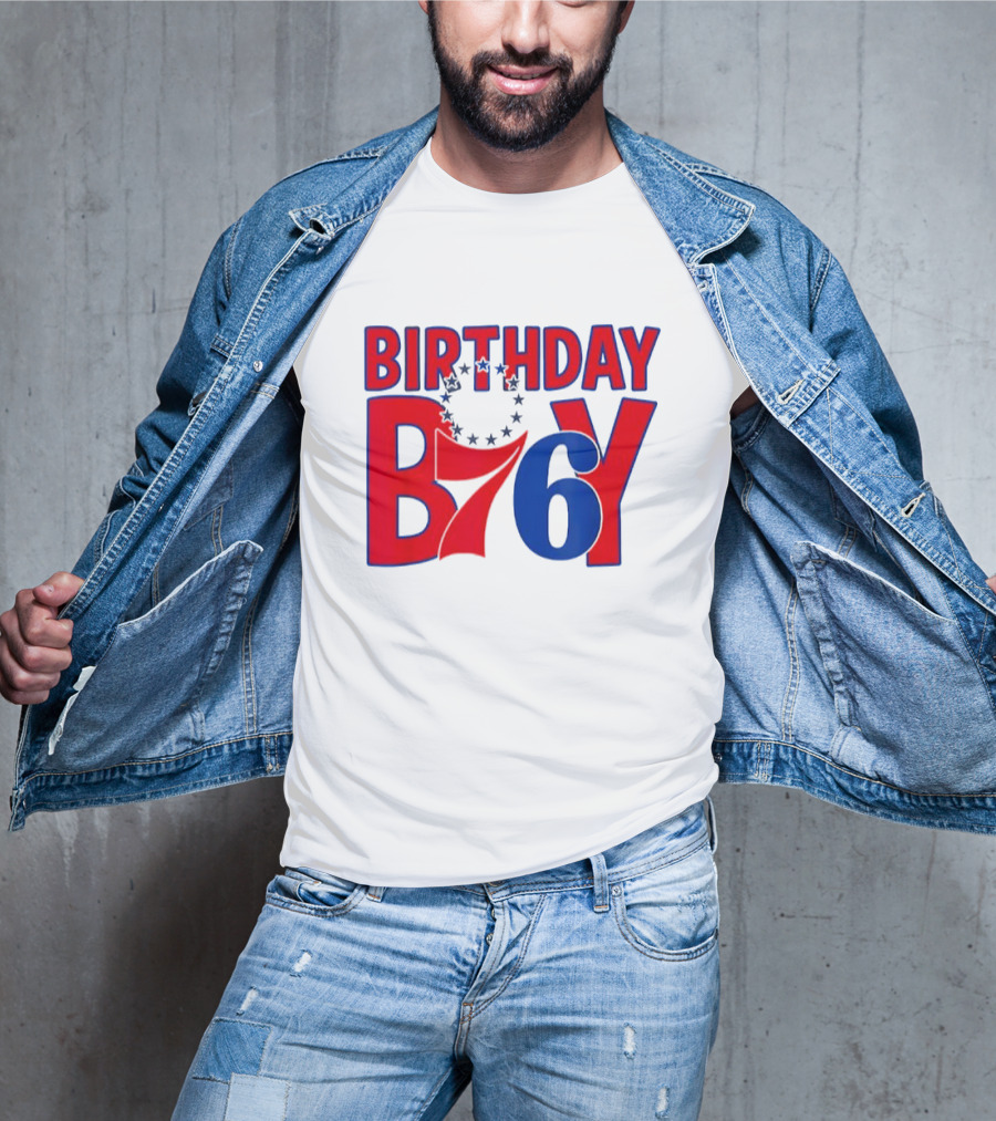 Philadelphia 76ers NBA Birthday Boy B76Y T-Shirt