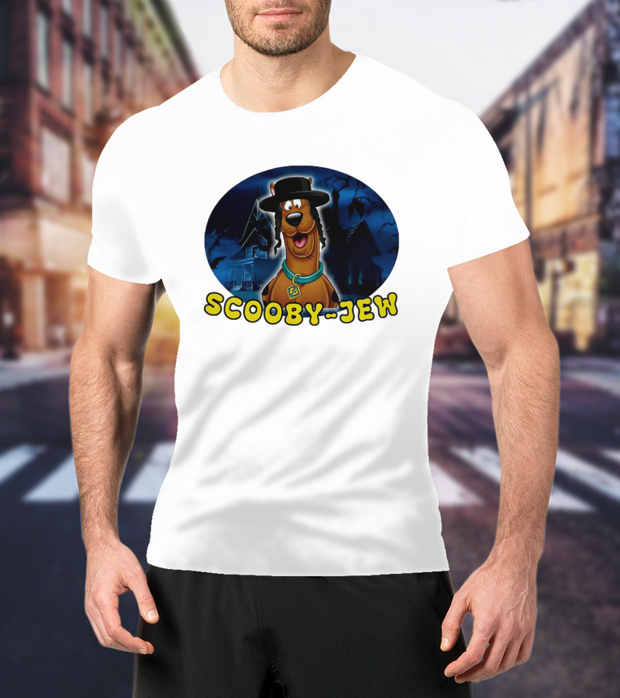 Scooby-Jew Halloween Haunted House Parody T-Shirt