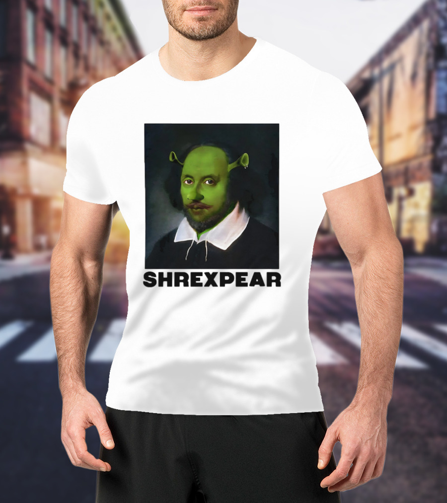 Shrek Shakespeare Shrexpear Parody Fusion T-Shirt