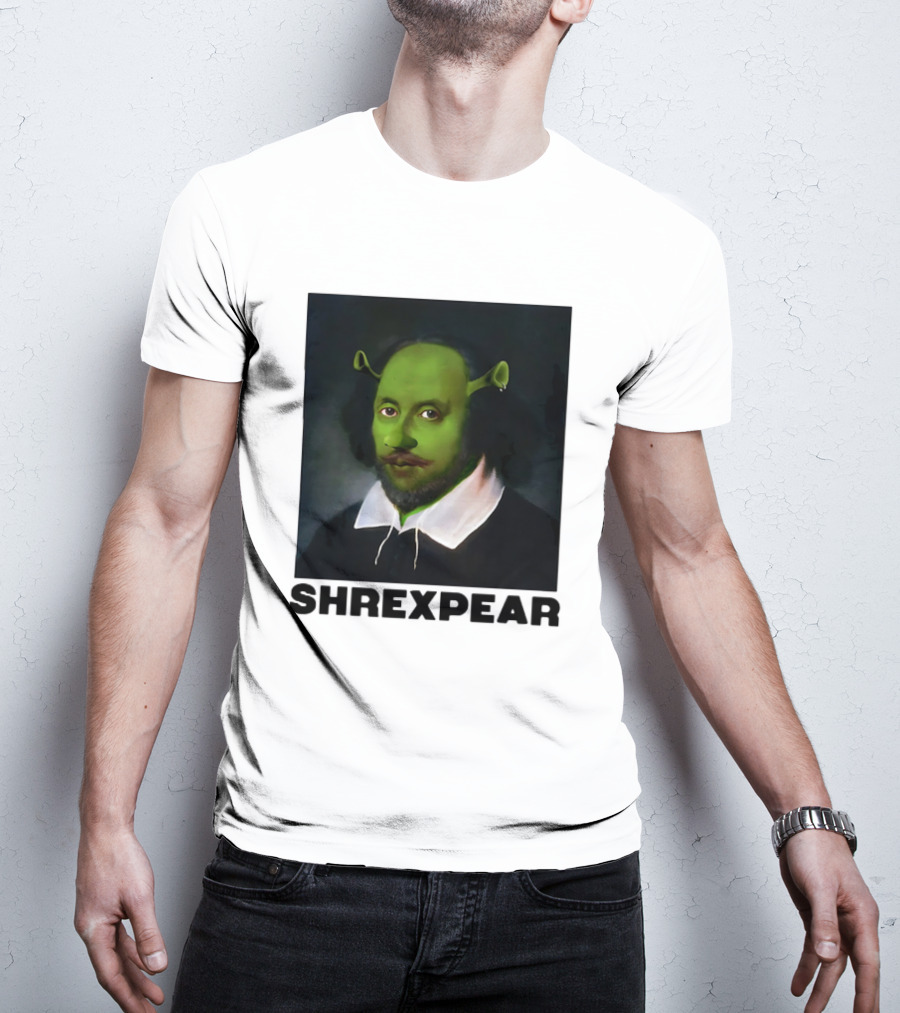 Shrek Shakespeare Shrexpear Parody Fusion T-Shirt
