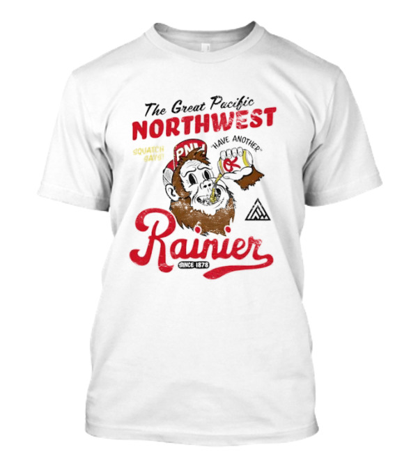 Rainier The Great Pacific Northwest Bear T-Shirt