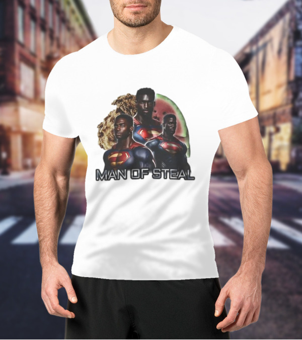 Man Of Steal Superman Cookie Watermelon T-Shirt