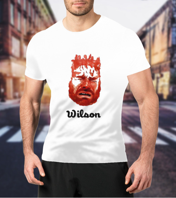 Wilson Tom Wilson Fake Crying Meme Red Face 2025 T-Shirt