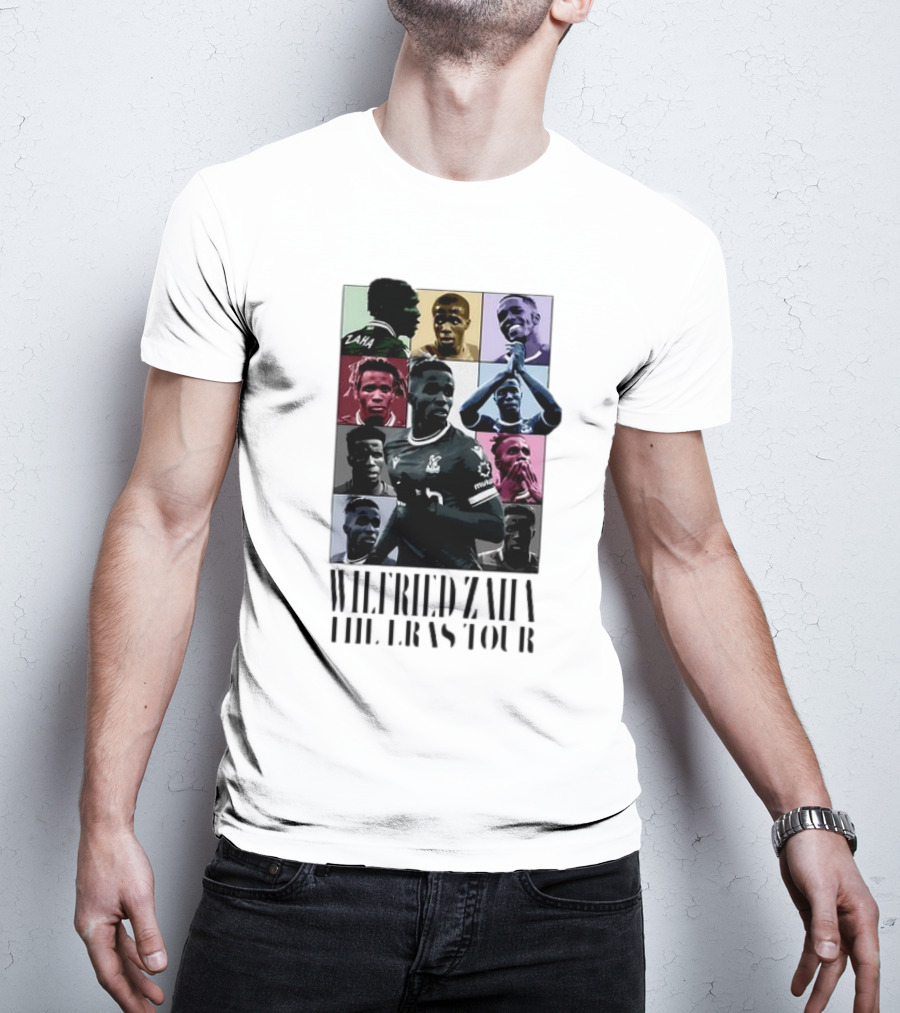 Wilfried Zaha The Eras Tour Crystal Palace Football Collage T-Shirt
