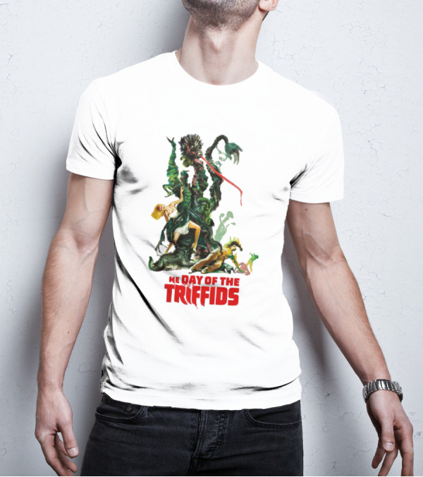 The Day Of The Triffids Classic Movie Horror Imagery T-Shirt