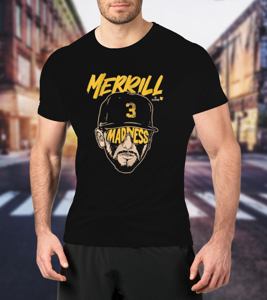 Merrill Madness Swag Head Number 3 T-Shirt