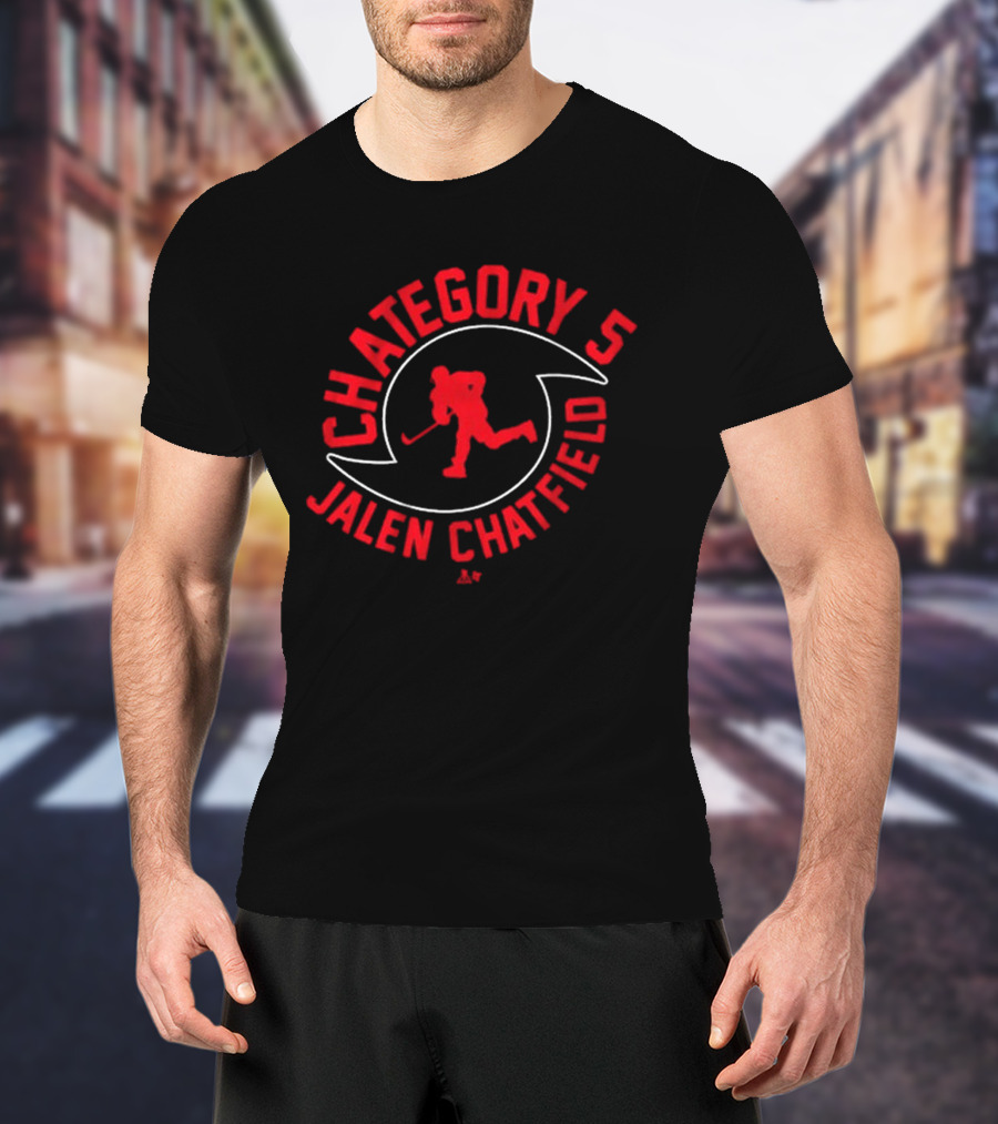Chategory 5 Jalen Chatfield Hockey Cyclone T-Shirt