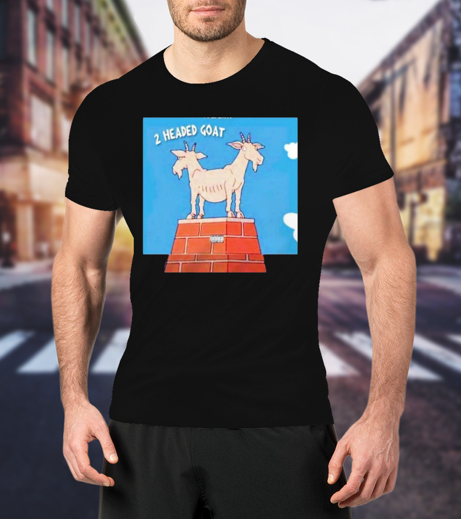2 Headed Goat James Harden Kawhi Leonard LA Clippers Vs Warriors T-Shirt
