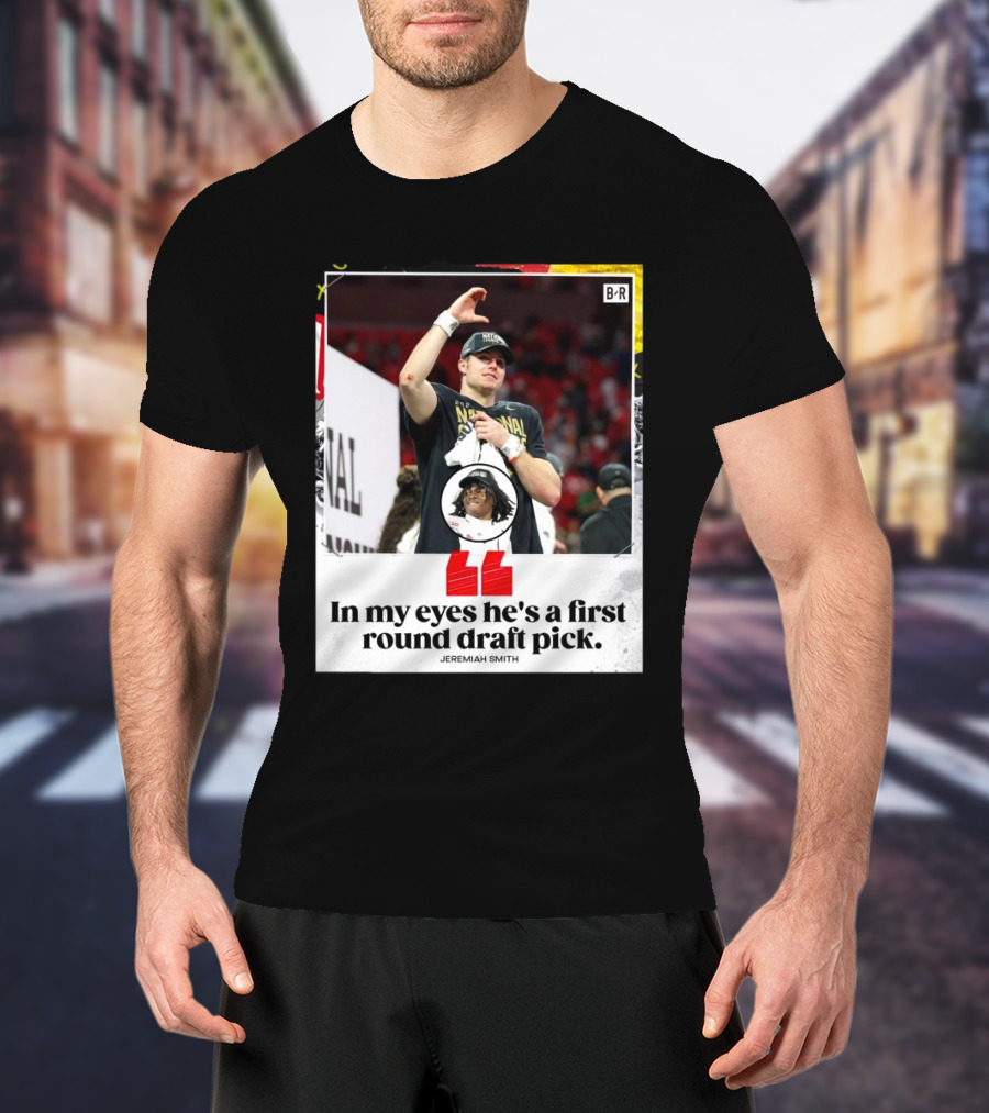 Jeremiah Smith In My Eyes He's A First Round Draft Pick National Champions T-Shirt