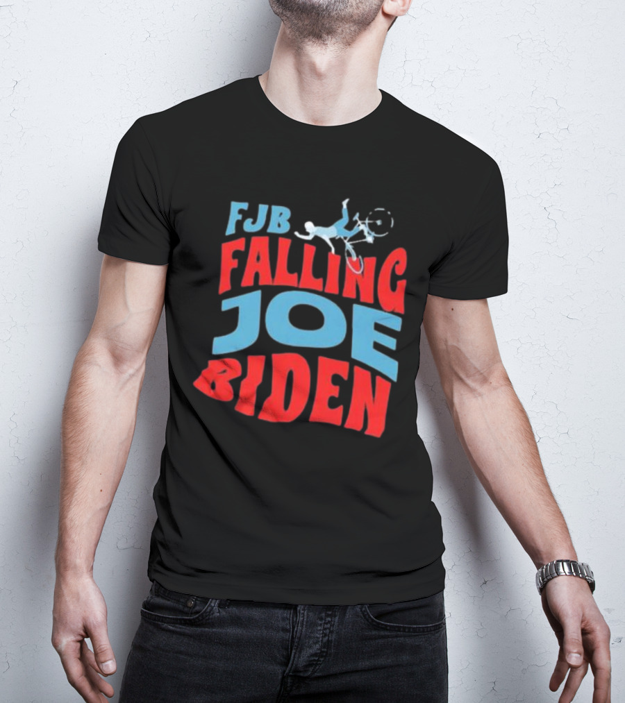 FJB Falling Joe Biden Bicycle T-Shirt