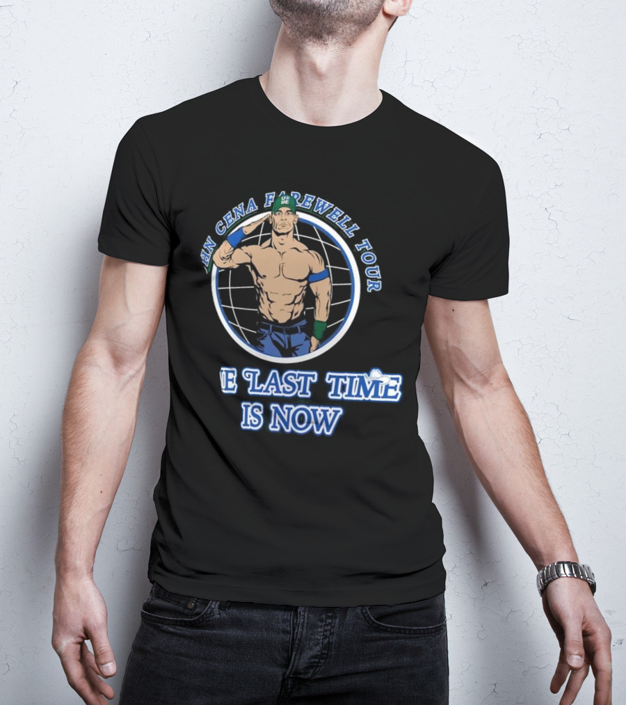 John Cena Farewell Tour The Last Time Is Now 2025 Dallas T-Shirt