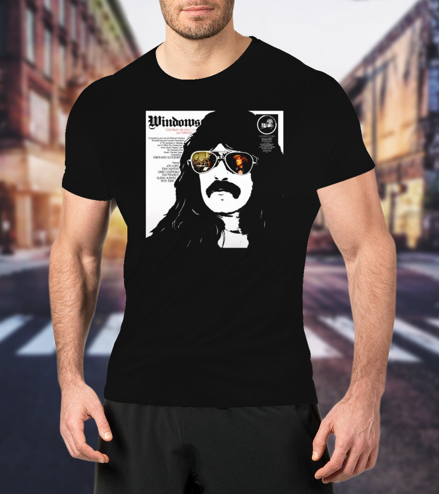 Windows Jon Lord Continuo On Bach Featuring Tony Ashton David Coverdale 16th May 2025 T-Shirt