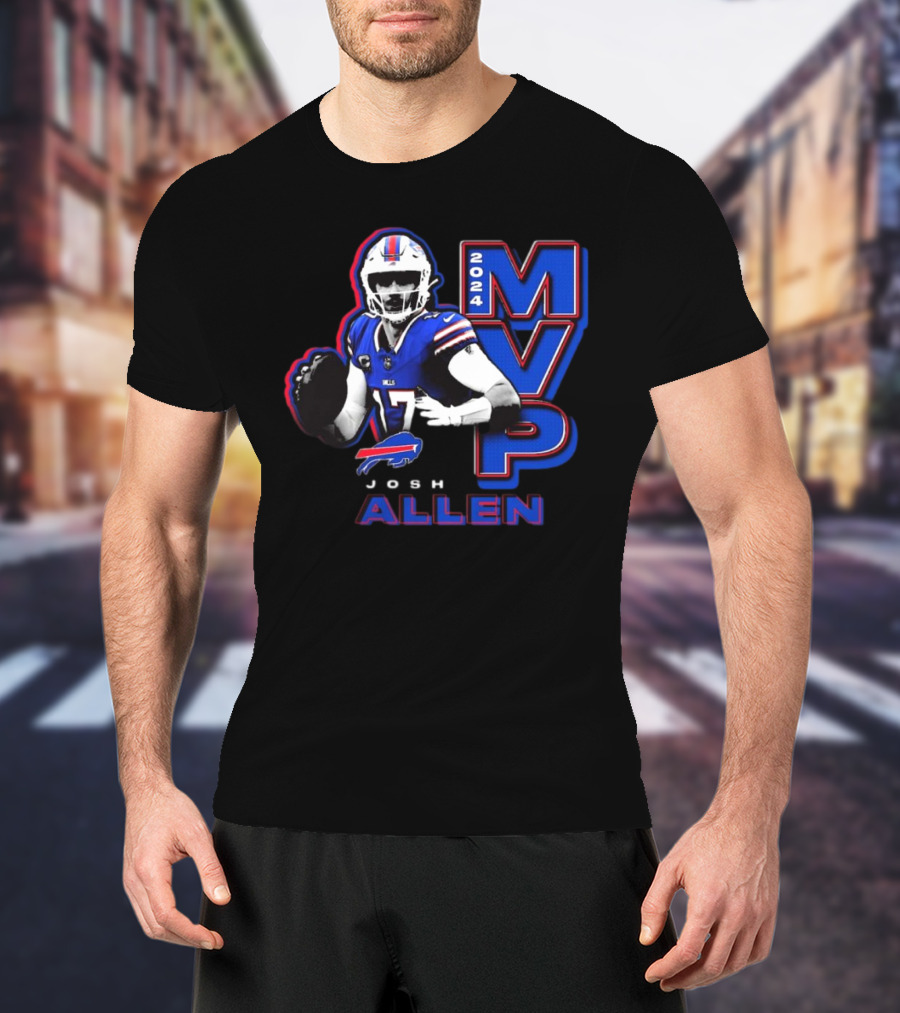 Josh Allen 2024 MVP Buffalo Bills NFL Honors T-Shirt
