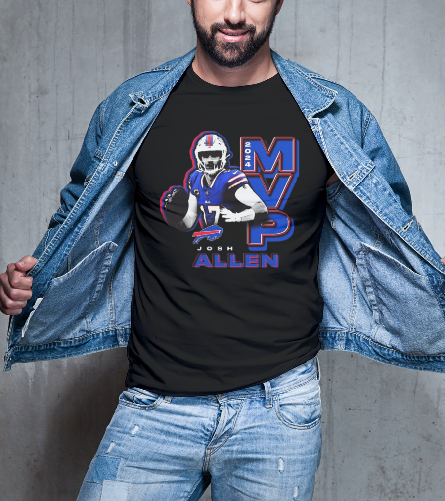 Josh Allen 2024 MVP Buffalo Bills NFL Honors T-Shirt