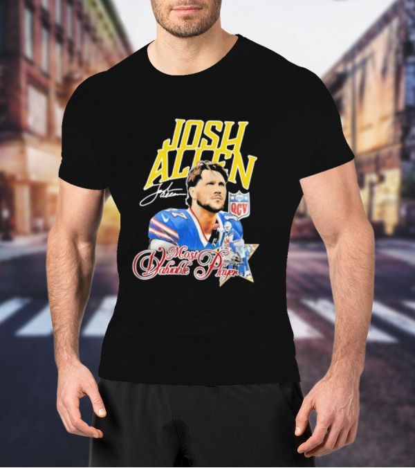 Josh Allen QCV Most Valuable Player T-Shirt