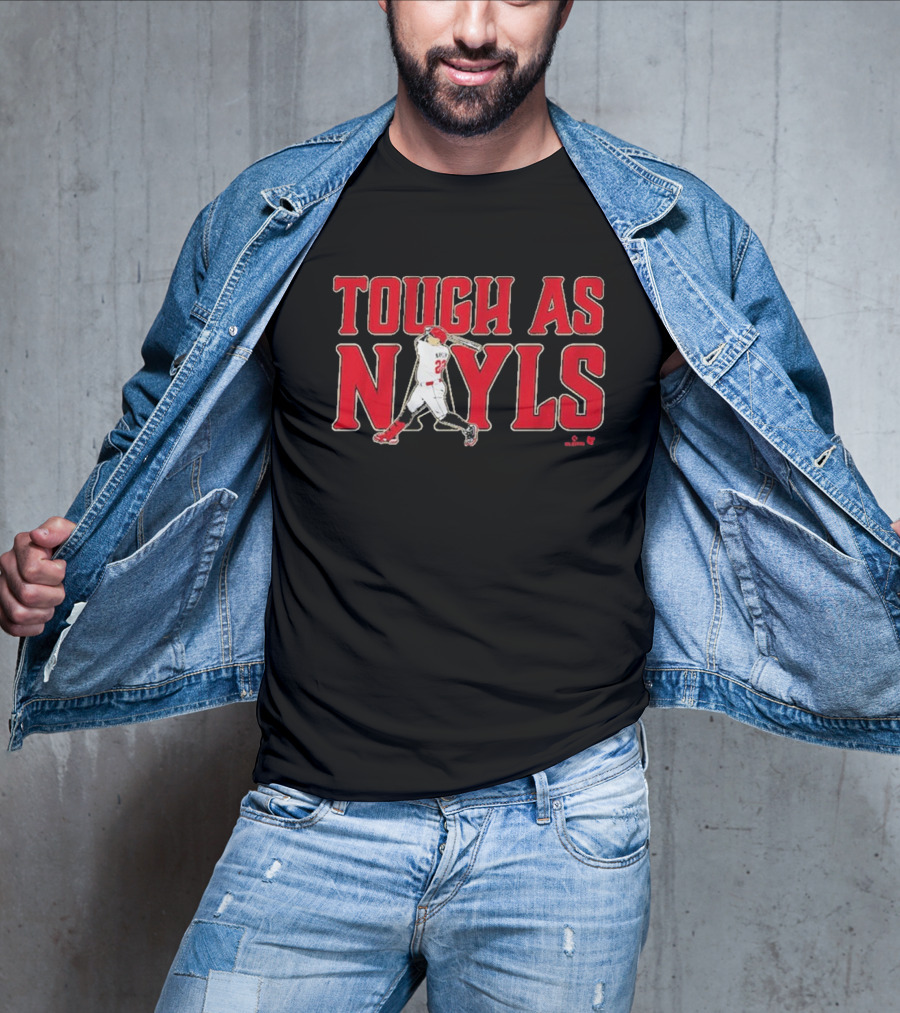 Tough As Nayls Josh Naylor 22 Swing Baseball Player T-Shirt