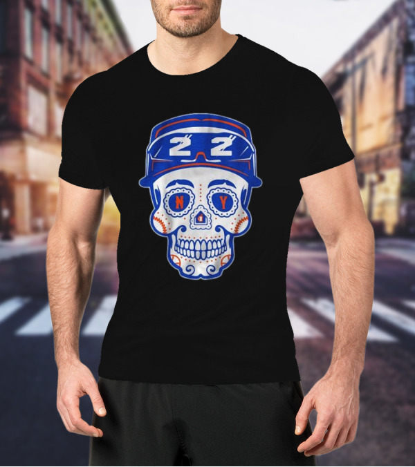 Juan Soto Sugar Skull NY 22 Baseball Cap T-Shirt