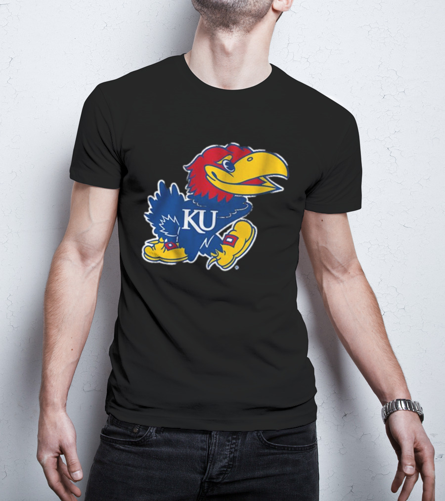 KU Jayhawk Kansas Basketball T-Shirt
