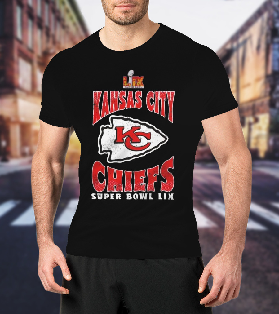 Kansas City Chiefs Super Bowl LIX Majestic Threads T-Shirt