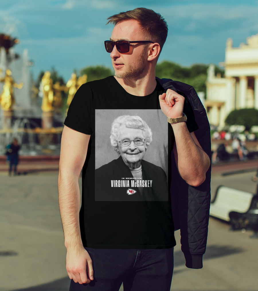Kansas City Chiefs Virginia McCaskey In Memoriam Incredible Legacy Matriarch T-Shirt