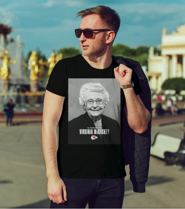 Kansas City Chiefs Virginia McCaskey In Memoriam Incredible Legacy Matriarch T-Shirt