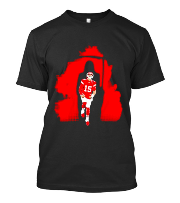 KC Chiefs Patrick Mahomes Shadow 15 Reaper T-Shirt
