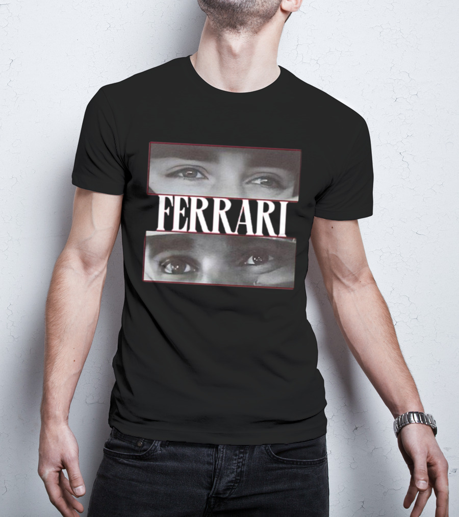 FERRARI Lewis Hamilton Charles Leclerc Eyes T-Shirt