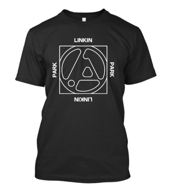 Linkin Park Tan Ladies FZ Box Logo T-Shirt
