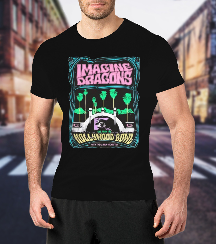Imagine Dragons Live From The Hollywood Bowl With The LA Film Orchestra Palm Trees T-Shirt