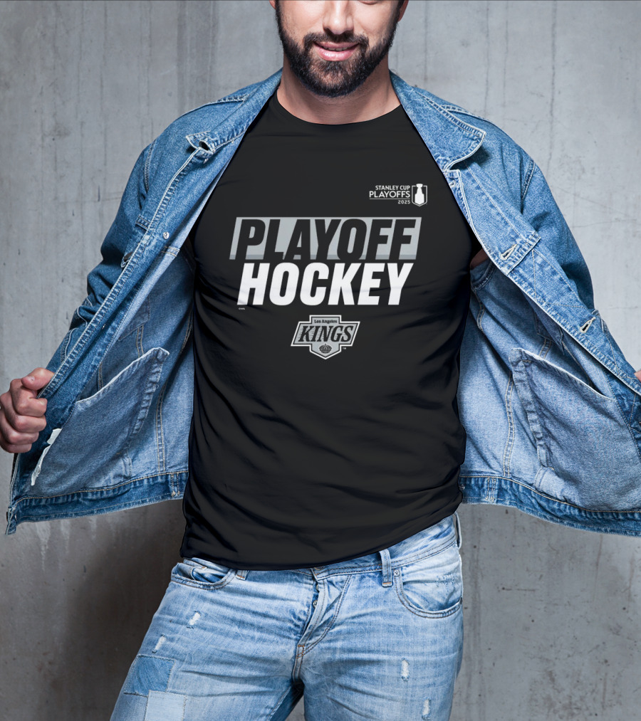 Los Angeles Kings Playoff Hockey 2025 Stanley Cup T-Shirt