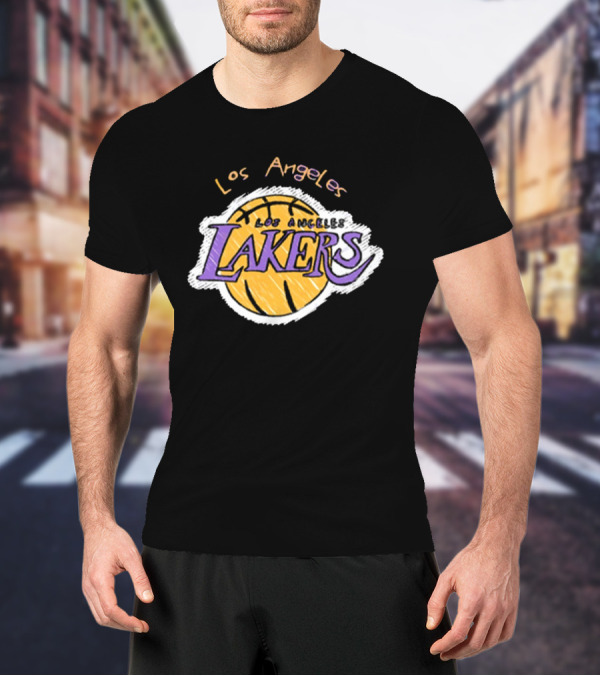 Los Angeles Lakers Basketball Team Fan Apparel T-Shirt