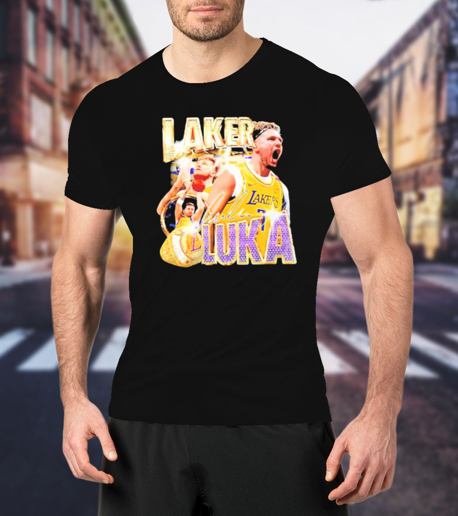 Laker Luka Doncic Lakers Basketball Vintage Style T-Shirt