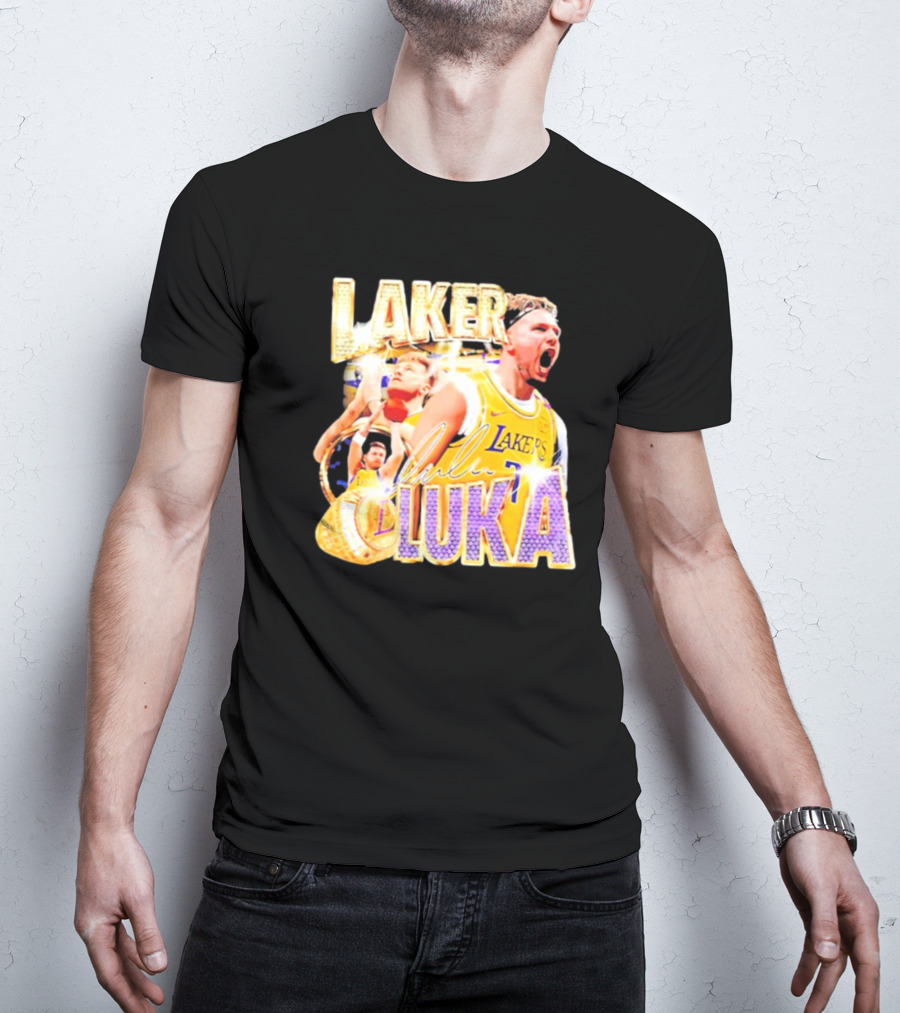 Laker Luka Doncic Lakers Basketball Vintage Style T-Shirt