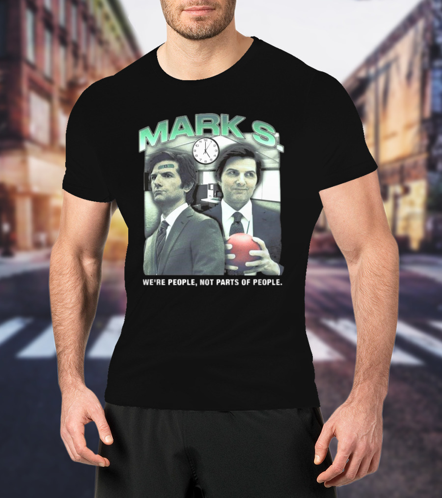 Mark S. Office We're People Not Parts Of People T-Shirt