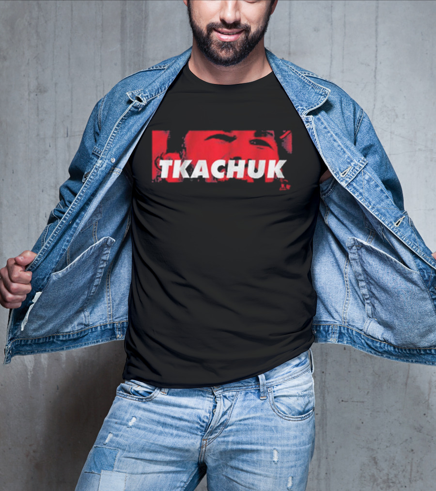 Tkachuk Eyes Red Graphic T-Shirt