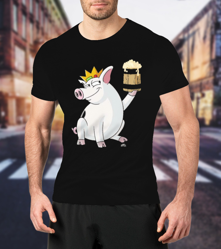Merkimer Pig Cheers Crown Gildan Softstyle T-Shirt