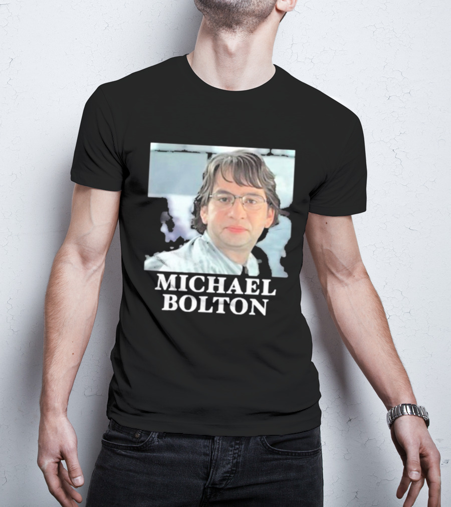 MethSyndicate Michael Bolton Office Space Parody T-Shirt